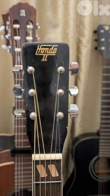 hondo vintage hummingbird guitar 2