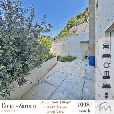 Douar - Zaroun | Brand New 120m² + 50m² Terrace | Prime Mountain Home