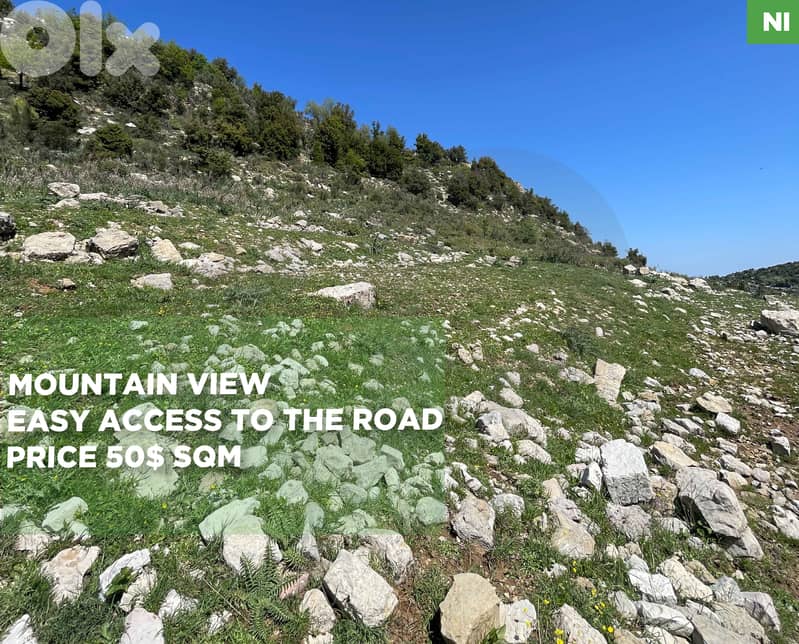 LAND/Ehmej, Jbeil/quiet and beautiful area/إهمج/ REF#NI136205 ! 0