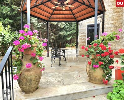 VILLA/Awkar, Metn/عوكر/PRIME LOCATION/PRIVATE Gardens/ REF#OU136208 !