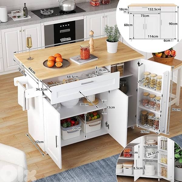 Merax Kitchen Island 1