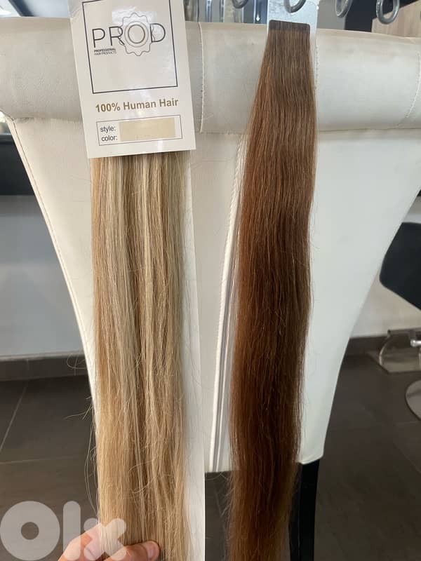 100% Real Woman hair extensions 4
