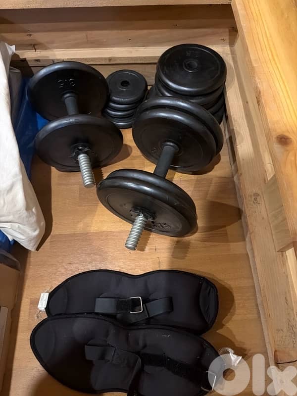 Dumbells 43kg 1