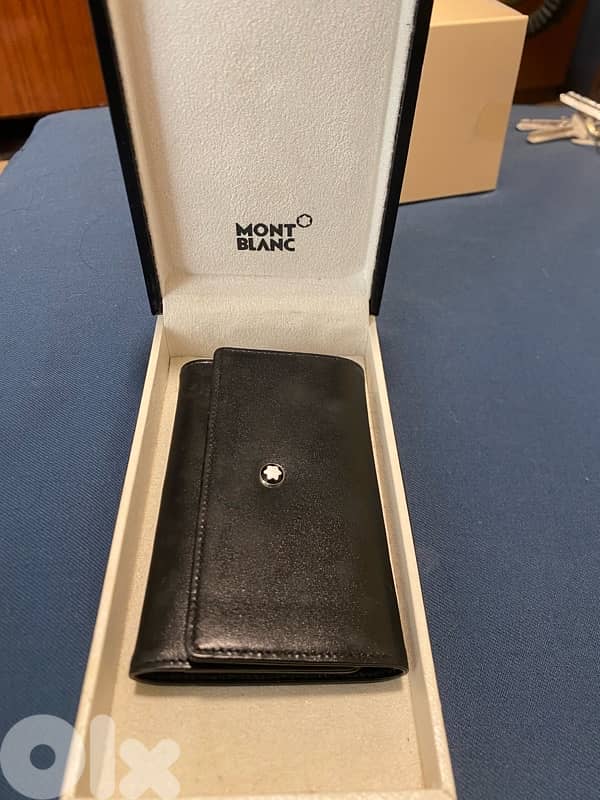Authentic Montblanc Meisterstück Key Case – Mint Condition 0