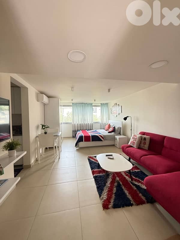 Furnished studio for rent in Dik El Mehdi in a very nice building. 0