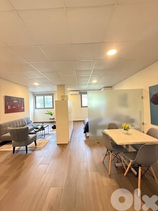 Furnished studio for rent in Dik El Mehdi in a very nice building. 0