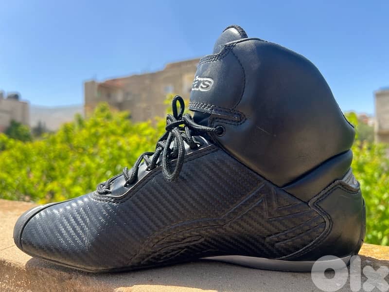Alpinestras shoes for motorcycle , Carbon Fibre 0