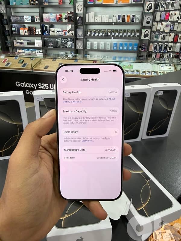 IPHONE 16 PRO 256GB OPEN BOX 4