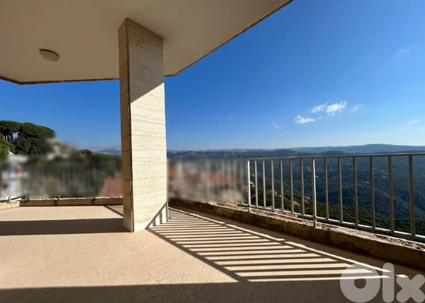 OPEN VIEW | 3 BEDROOMS | HUGE BALCONY | BROUMANA PRIME, (BR-394) 0