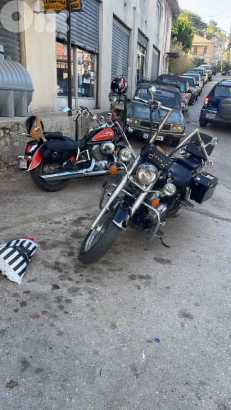 Honda shadow 750cc 3