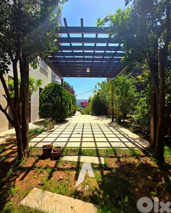 320 SQM Fully Furnished Apartment In Broummana 0