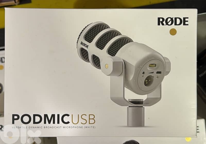 Rode Pod Mic Usb White 0