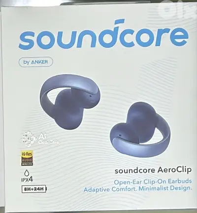 Anker Soundcore AeroClip blue