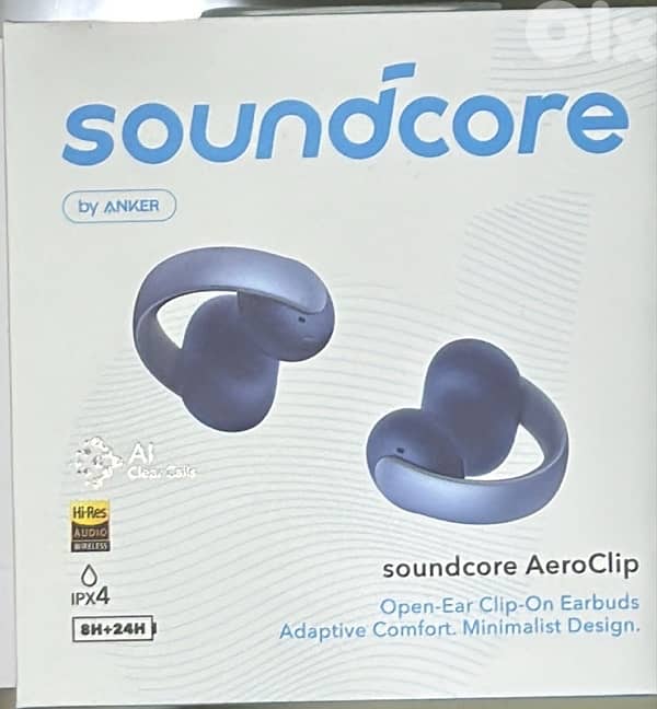 Anker Soundcore AeroClip blue 0