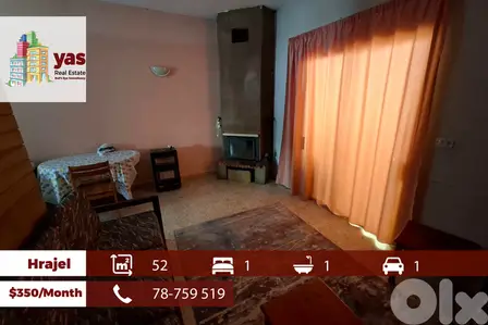 Hrajel 52m2 | Chalet | Rent | Calm Area | Mountain View | KH/DA