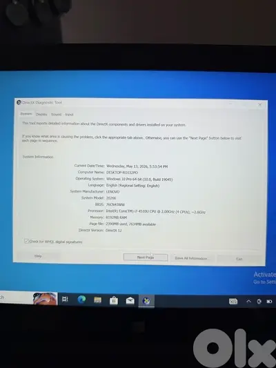 lenovo laptop