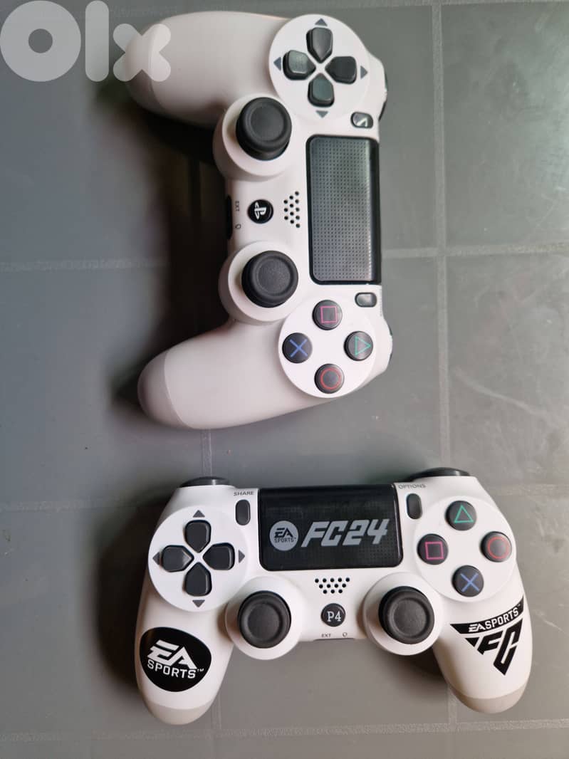 PS4 Slim Bundle - 3 Controllers + 4 Top Games 4