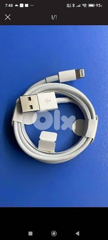 Cable iphone original new 0