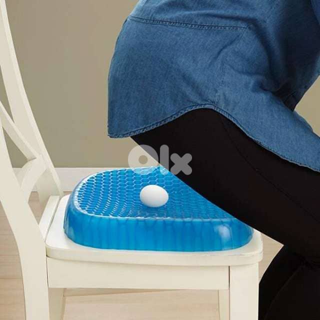 Egg Sitter Seat Cushion, Back Relief Polymer Pad for Car & Office 5