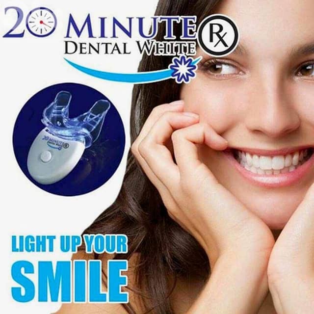 20-Minute LED Dental Whitening Kit – Fast, Enamel-Safe Results 1
