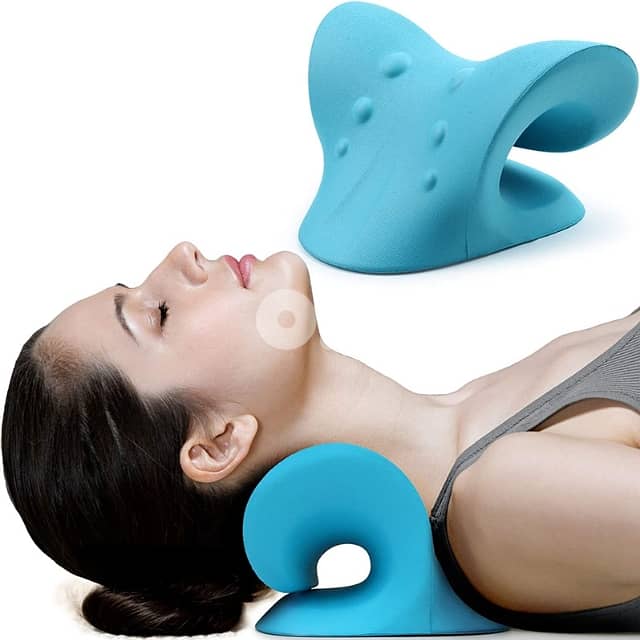 Neck and Shoulders Cervical Traction Pillow 0
