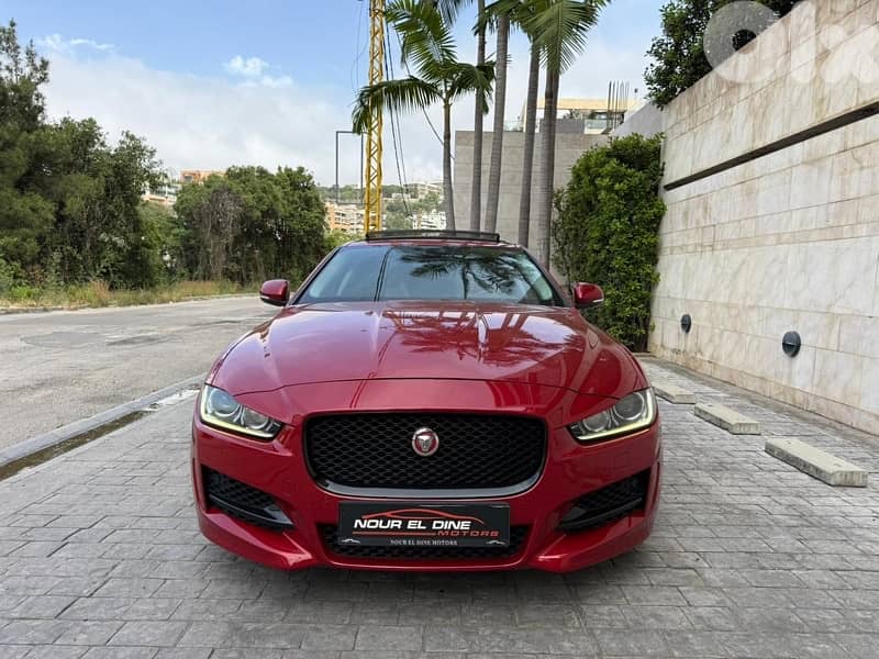Jaguar XE R - Sport model 2017 from company Lebanon!!! 28000 km only 0