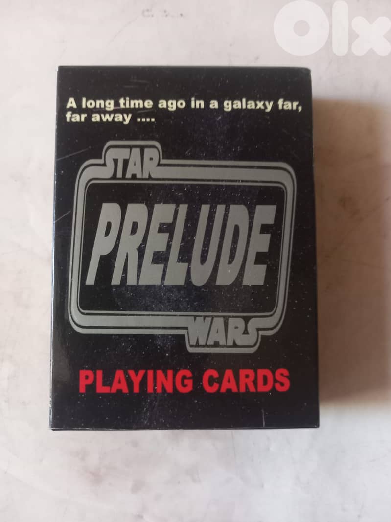 Star Wars Prelude Trilogy Playing Cards deck 0
