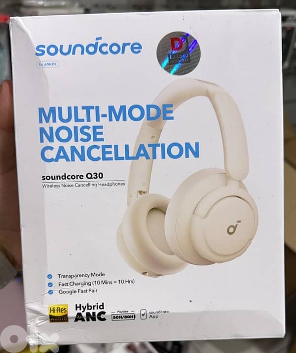 Anker soundcore life Q30 White 0