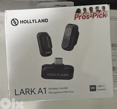 Hollyland Lark A1 Wireless Lavalier Microphone Mini Duo Usb-c