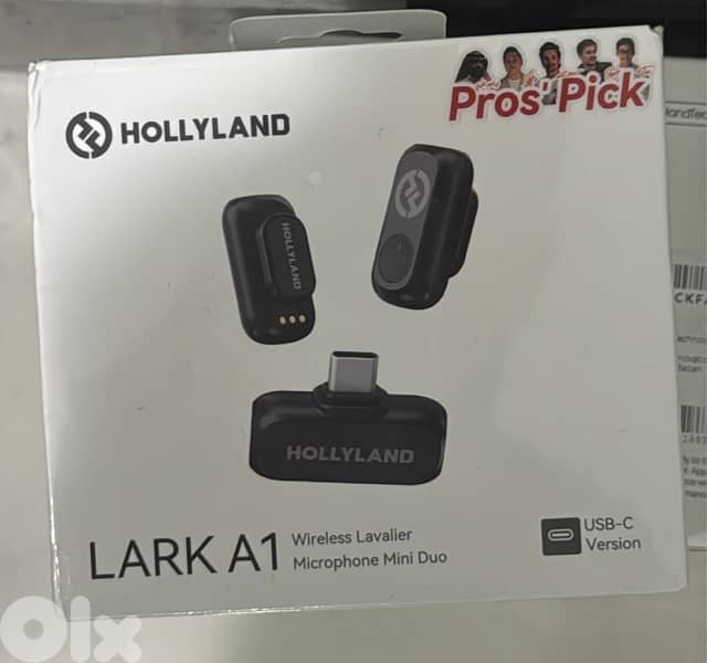 Hollyland Lark A1 Wireless Lavalier Microphone Mini Duo Usb-c 0