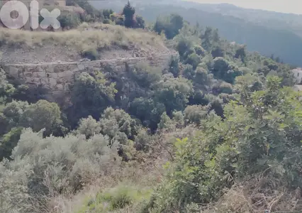 Land for sale in Jeita/ Mountain view Land for sale in Jeita/ Mountain view