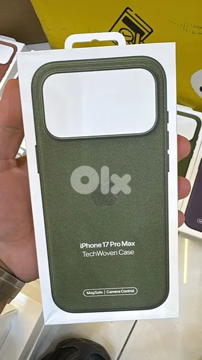 Apple Techwoven Case 17 pro Max Green