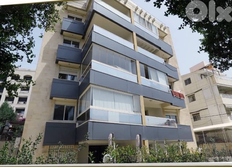 Furnished rooftop studio with a panoramic terrace for rent in Kfarhbab 0