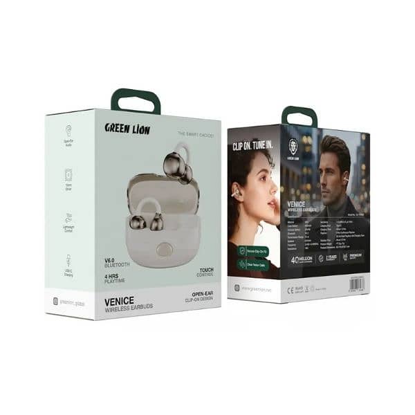 Green Lion Venice Wireless Earbuds 0
