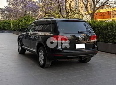 Volkswagen Touareg 2006 V6 3.2 / بيئة أورجينال جلد فتحة