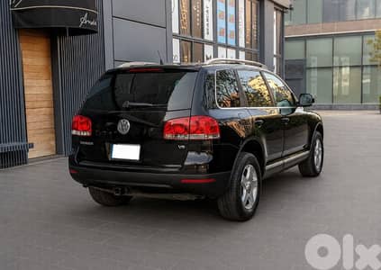Volkswagen Touareg 2006 V6 3.2 / بيئة أورجينال جلد فتحة