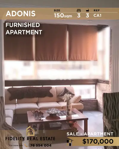 Apartment for sale in Adonis CA1 شقة للبيع في أدونيس