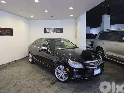 2008 Mercedes C300 Black/Beige Clean Title Like New!