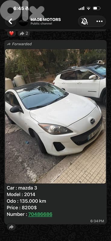 Mazda 3 2014 0