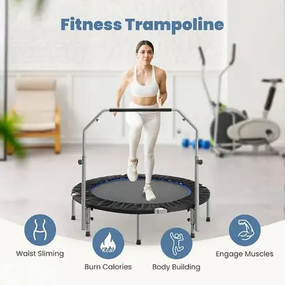 Top Fitness Mini Trampoline