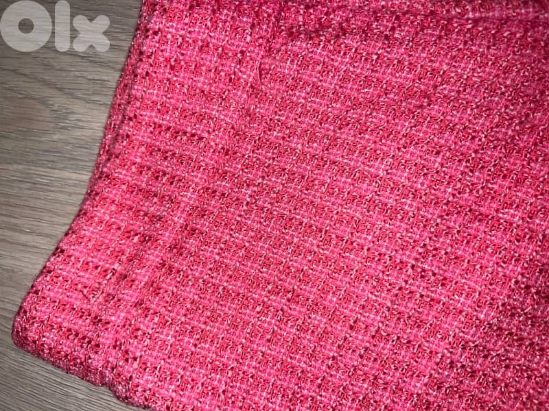 Z A R A tweeted cropped wide leg- size M- new in tag 13