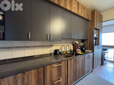 L21270 - Semi-Furnished Apartment with Sea View For Sale in Mansourieh