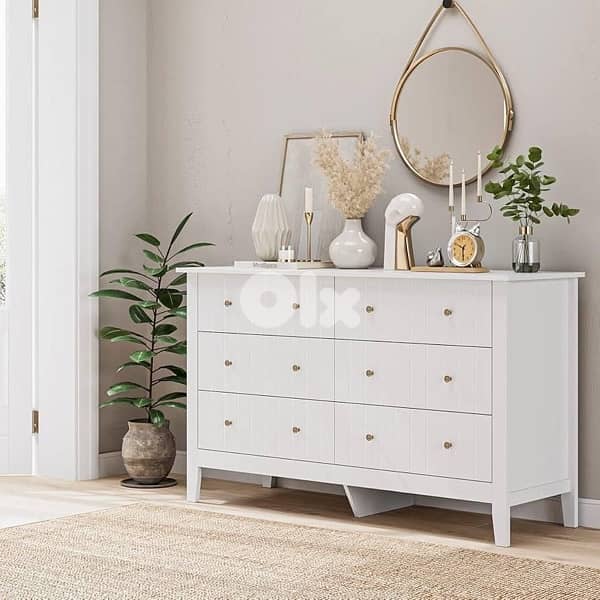 dresser with 6 drawers 0