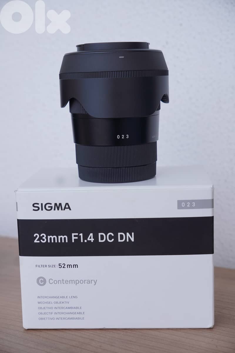 Sigma 23  F1.4 Sony E 0