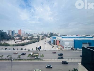 Mar Mkhayel Fully Furnished 120m2 Seaview Balconies Pkg Concierge