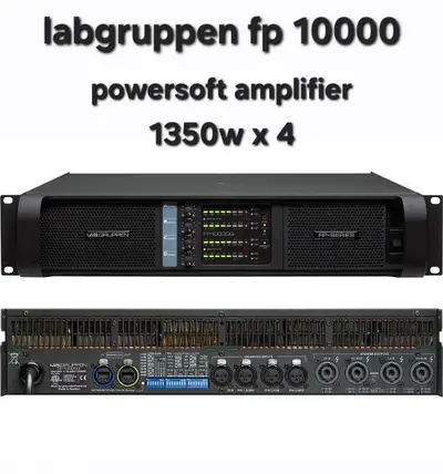 labgruppen fp1000 digital amplifier 4ch