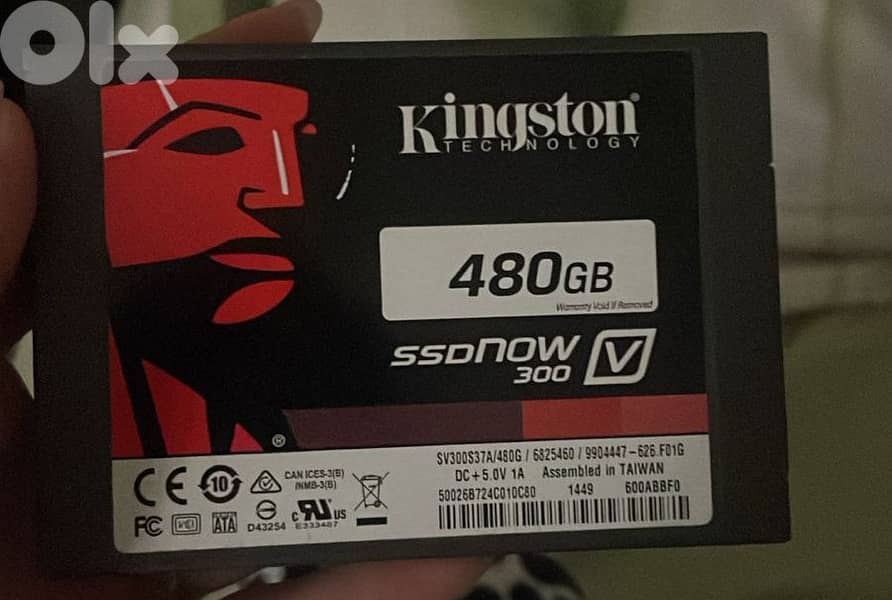 SSD 480GB KingSton 0