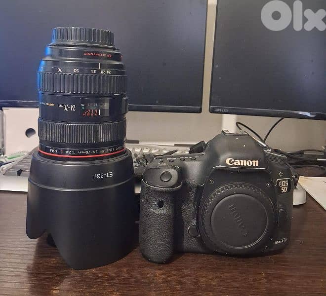 Canon 5D markiii +canon 24-70mm lens 0