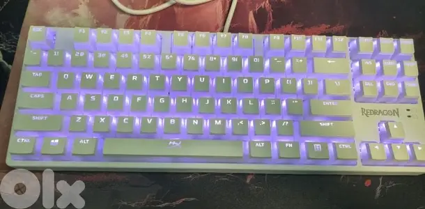 Reddragon Mechanical Keyboard with HyperX Pudding Keycaps
