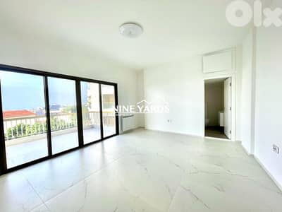 Apartment for Rent in Rabieh with Sea View